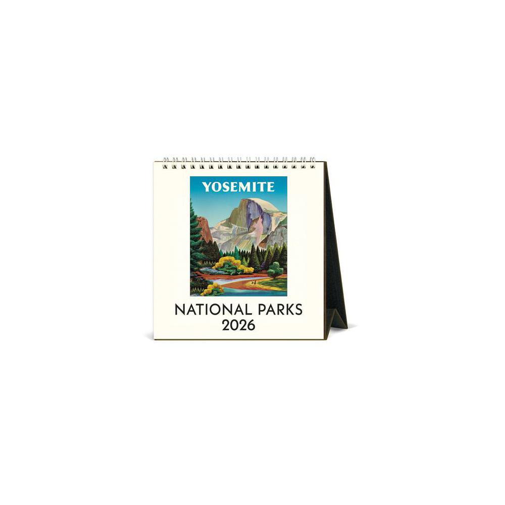 Cavallini, Calendars, Art & School, 2026, Desk style, National Parks, 933074